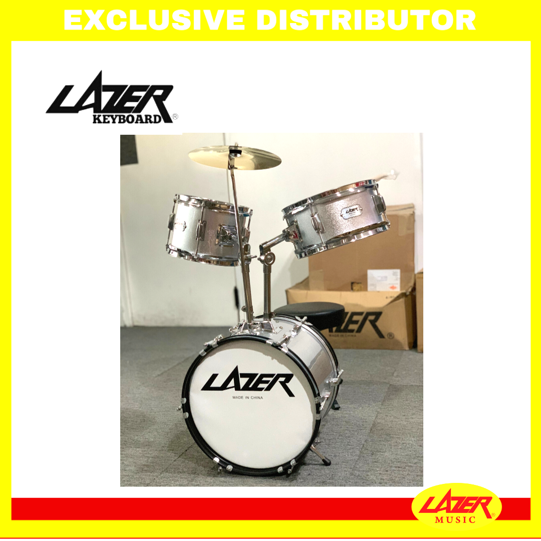 Lazer SJC-303 Kids Drum Set With Throne And Sticks